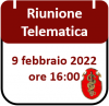 Riunione Telematica 9 febbraio, ore 16:00